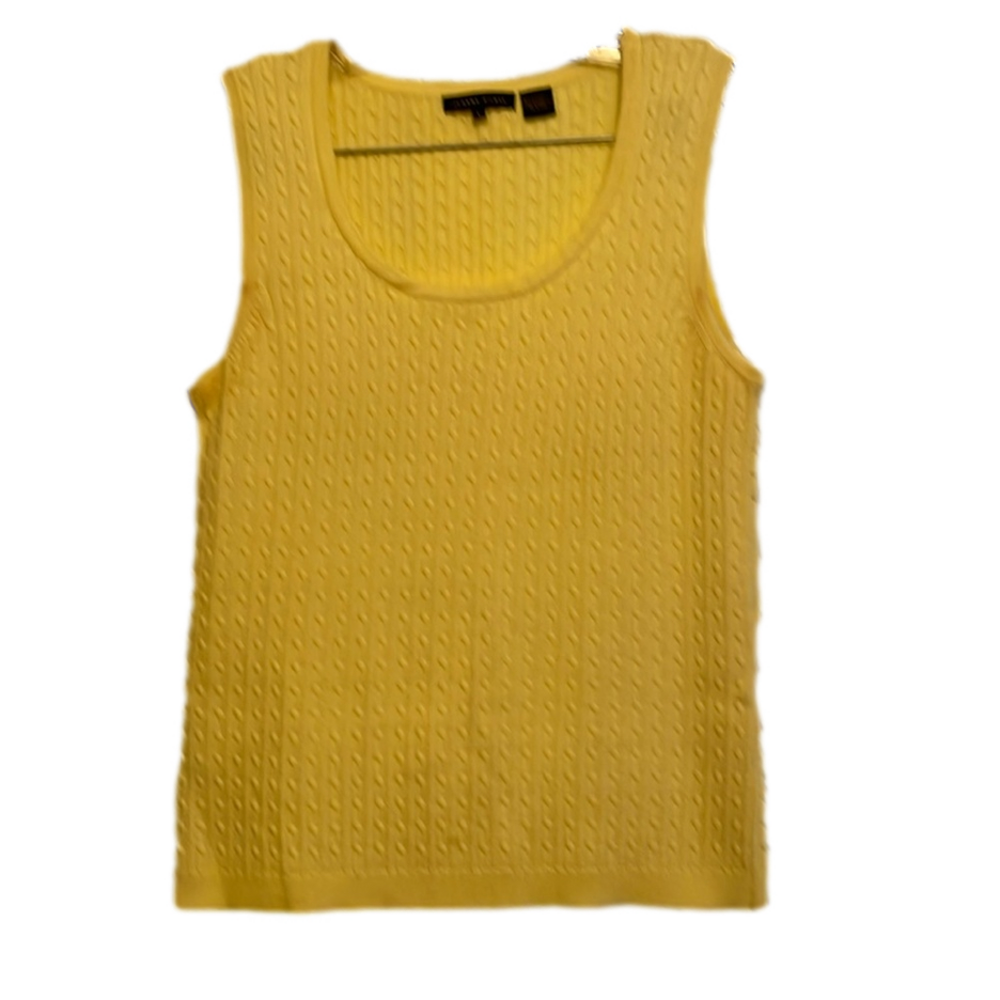 Ladies Knit Tank Top Size L